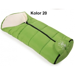 Uniwersalny cieplutki śpiworek polarowy 4w1 długość 108 cm ortalion